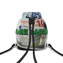 Load image into Gallery viewer, MORE MONEY Bucket Backpack
