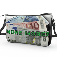 Load image into Gallery viewer, MORE MONEY Pochette Double Zip Bag
