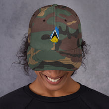 Load image into Gallery viewer, SAINT LUCIA Dad hat
