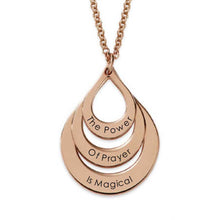 Load image into Gallery viewer, PRAYER (Water Drop Necklace)
