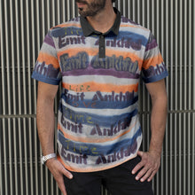 Load image into Gallery viewer, OPTIMISTIC (Men&#39;s All-Over Print Polo Shirts)
