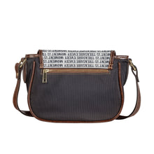 Load image into Gallery viewer, PRECIOUS TIME ( Leather Flap Saddle Bag )
