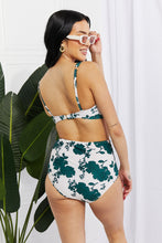 Load image into Gallery viewer, SUN IN SAND ( Swim Take A Dip Twist High-Rise Bikini in Forest)
