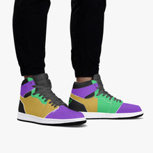 Load image into Gallery viewer, FOUR SEASONS (Black High-Top Leather Sneakers)
