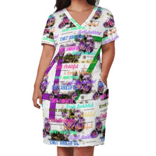 Load image into Gallery viewer, GRATFUL EVERYDAY (Loose pocket dress)
