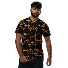 Load image into Gallery viewer, TEA SHIRT( Recycled unisex sports jersey )
