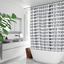 Load image into Gallery viewer, PRECIOUS TIME (Quick-drying Shower Curtain)
